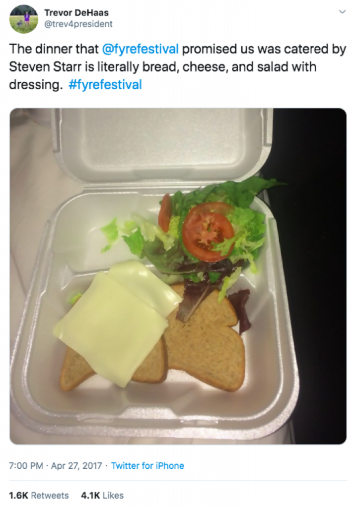 Influencers Get Burned By Fyre Festival
